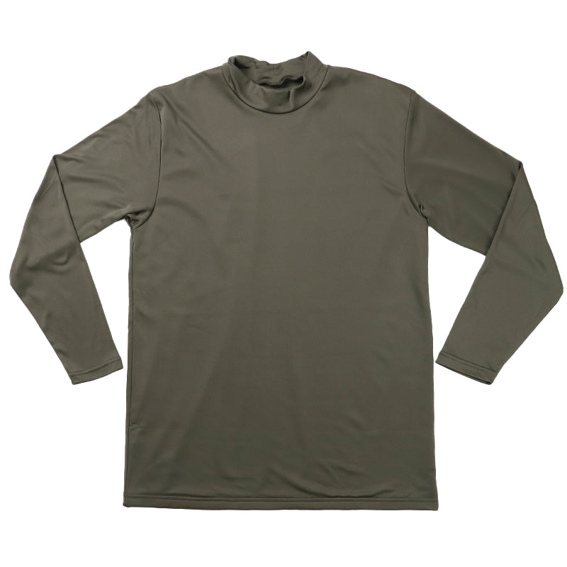 メンズ インナー 暖かい あったか ハイネック 長袖 裏起毛 防風 インナー ゴルフ 防寒 アンダーシャツ アウトドア 紳士 黒 グレー 紫 青 迷彩 M~LL ツーリング あたたかい レジャー 外仕事 ウィンタースポーツ ブリーズテックス M L LL (在庫限り)