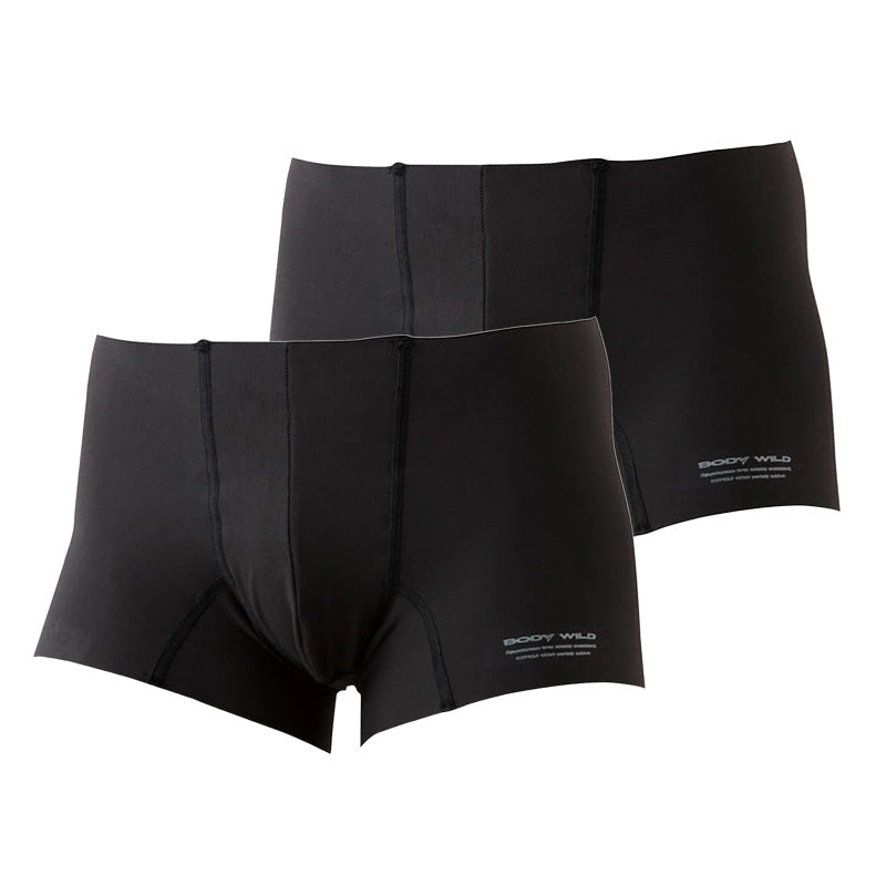 グンゼ ボディワイルド ボクサーパンツ メンズ AIRZ エアーズ 2枚セット M~LL (BODYWILD ボクサー ボクサーブリーフ パンツ 股上深め 締め付けない カットオフ インナー M L LL) (在庫限り)