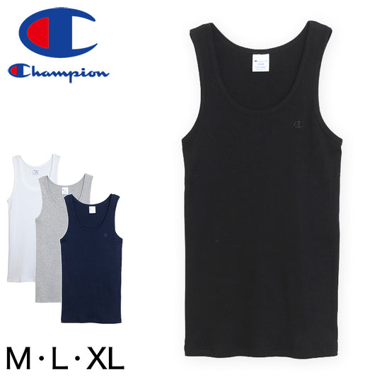 チャンピオン タンクトップ メンズ M~XL (Champion 下着 肌着 ランニングシャツ ランニング インナー シャツ トップス 男性 M L XL) (在庫限り)