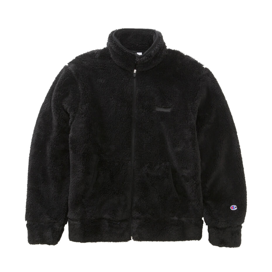 Champion フルジップジャケット M~XL (メンズ ジップ ジャケット ふわふわ もこもこ) (送料無料) (在庫限り)