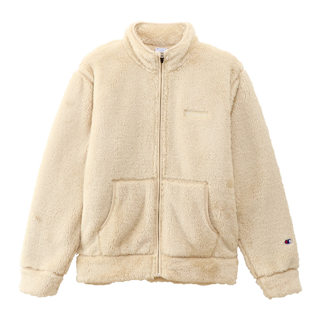 Champion フルジップジャケット M~XL (メンズ ジップ ジャケット ふわふわ もこもこ) (送料無料) (在庫限り)