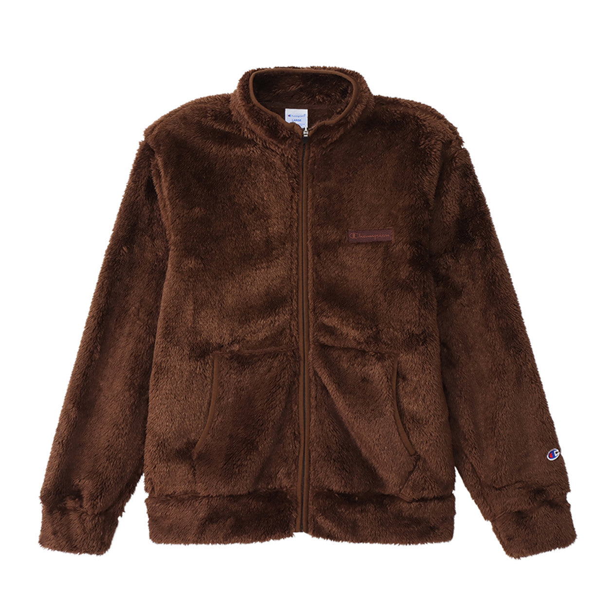 Champion フルジップジャケット M~XL (メンズ ジップ ジャケット ふわふわ もこもこ) (送料無料) (在庫限り)