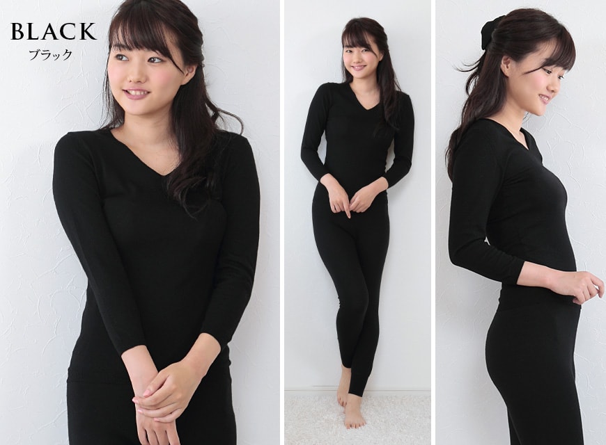 カシミヤ100% レディース 9分袖 V首シャツ M~3L (長袖 インナー Vネック カシミヤ カシミア100% 暖かい 防寒 薄手 冬 ll 3l arcadiarca) (送料無料) (在庫限り)