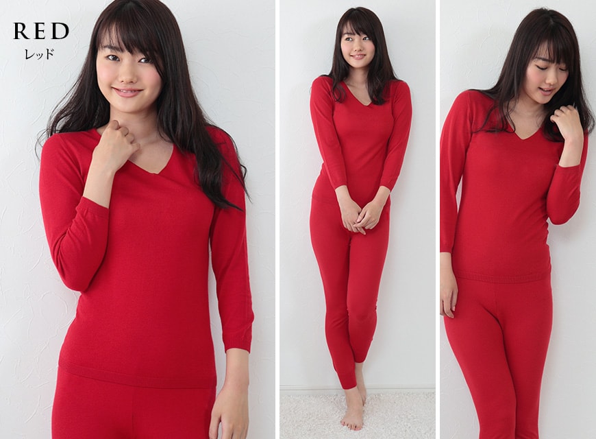 カシミヤ100% レディース 9分袖 V首シャツ M~3L (長袖 インナー Vネック カシミヤ カシミア100% 暖かい 防寒 薄手 冬 ll 3l arcadiarca) (送料無料) (在庫限り)
