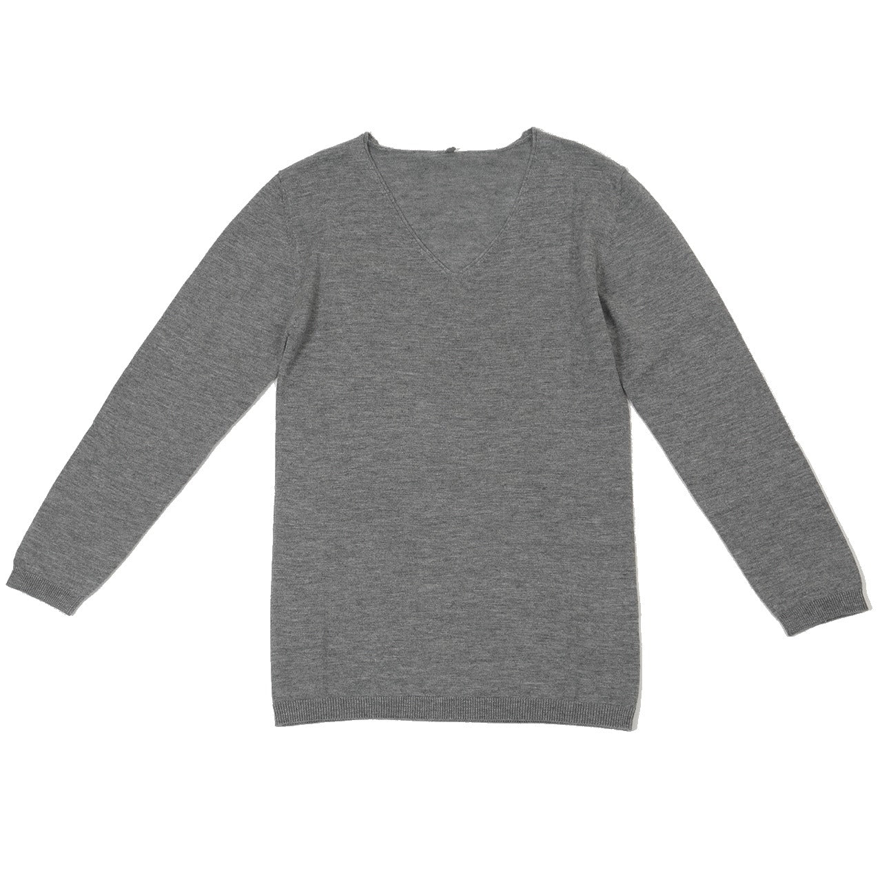 カシミヤ100% レディース 9分袖 V首シャツ M~3L (長袖 インナー Vネック カシミヤ カシミア100% 暖かい 防寒 薄手 冬 ll 3l arcadiarca) (送料無料) (在庫限り)