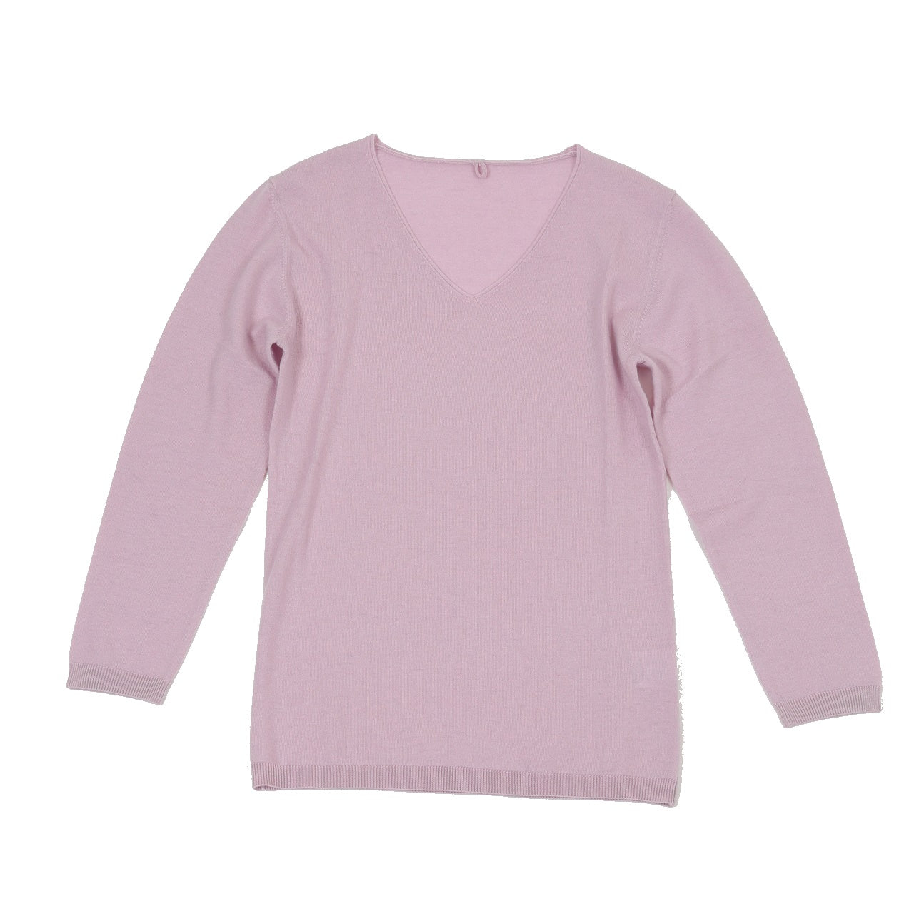 カシミヤ100% レディース 9分袖 V首シャツ M~3L (長袖 インナー Vネック カシミヤ カシミア100% 暖かい 防寒 薄手 冬 ll 3l arcadiarca) (送料無料) (在庫限り)
