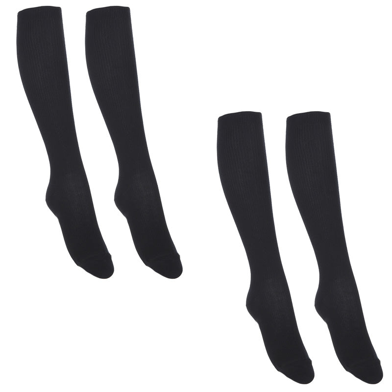 ソックス 無地 ハイソックス 白 紺 黒 靴下 ジュニア スクールソックス 2足組 2セット 16-18cm~24-26cm ソックス 女子 男子 通学 学生 子供 まとめ売り