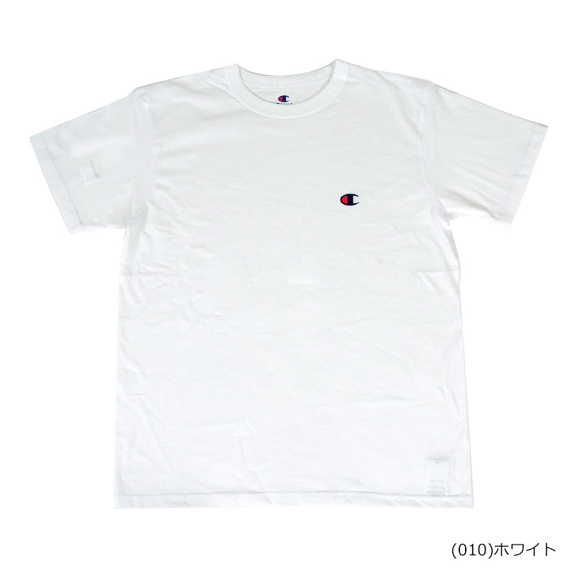 チャンピオン Tシャツ 半袖 インナー S~LL (tシャツ 綿 メンズ 下着 シャツ 肌着 インナーシャツ トップス クルーネック 吸汗 速乾) (在庫限り)