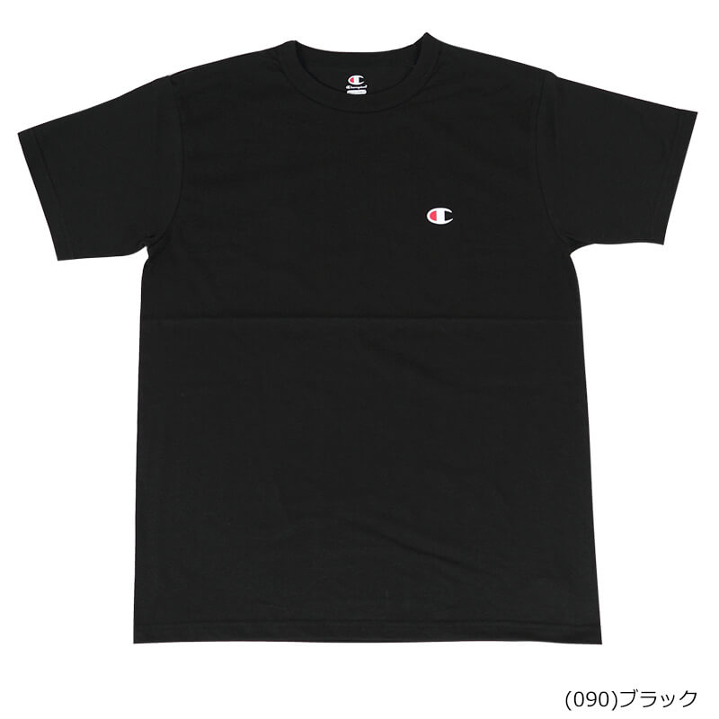 チャンピオン Tシャツ 半袖 インナー S~LL (tシャツ 綿 メンズ 下着 シャツ 肌着 インナーシャツ トップス クルーネック 吸汗 速乾) (在庫限り)