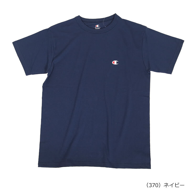 チャンピオン Tシャツ 半袖 インナー S~LL (tシャツ 綿 メンズ 下着 シャツ 肌着 インナーシャツ トップス クルーネック 吸汗 速乾) (在庫限り)