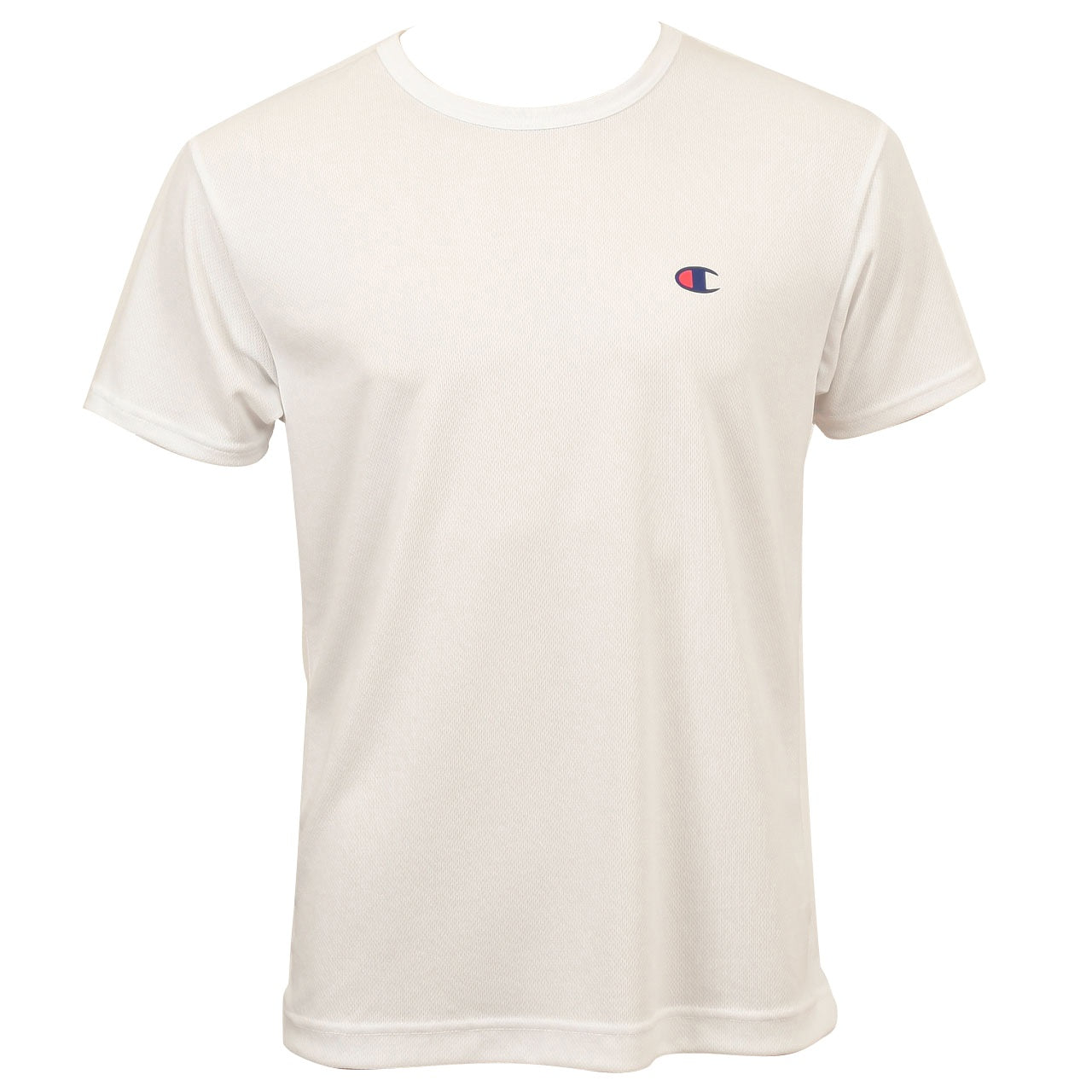 チャンピオン Tシャツ メンズ メッシュ 半袖 インナー S~LL tシャツ 肌着 男性 紳士 シャツ インナーシャツ トップス クルーネック 吸汗 速乾 S M L LL (在庫限り)