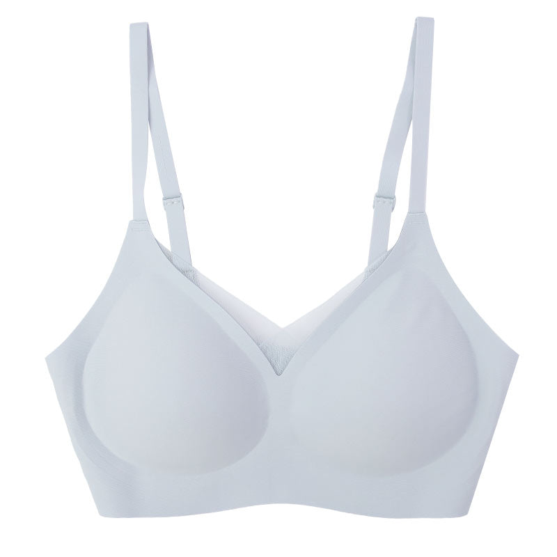 ノンワイヤーブラ レディース 脇高 シームレス ブラジャー もっちりカップ 盛れる ズレにくい M L LL 3L 滑り止め 3段ホック リラックスブラ 軽い 黒 グレー ブラウン ノンワイヤー ワイヤーなし ブラ 下着 レディースブラ 脇肉 はみ肉 バスト流れ