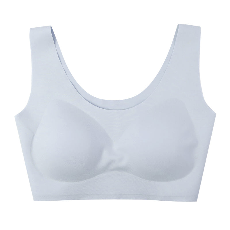 ノンワイヤーブラ レディース 無縫製 脇高 シームレス ブラジャー もっちりカップ 盛れる ズレにくい M L LL 3L 滑り止め 3段ホック リラックスブラ 軽い ノンワイヤー ワイヤーなし ブラ 下着 レディースブラ 脇肉 はみ肉 バスト流れ ハーフトップ