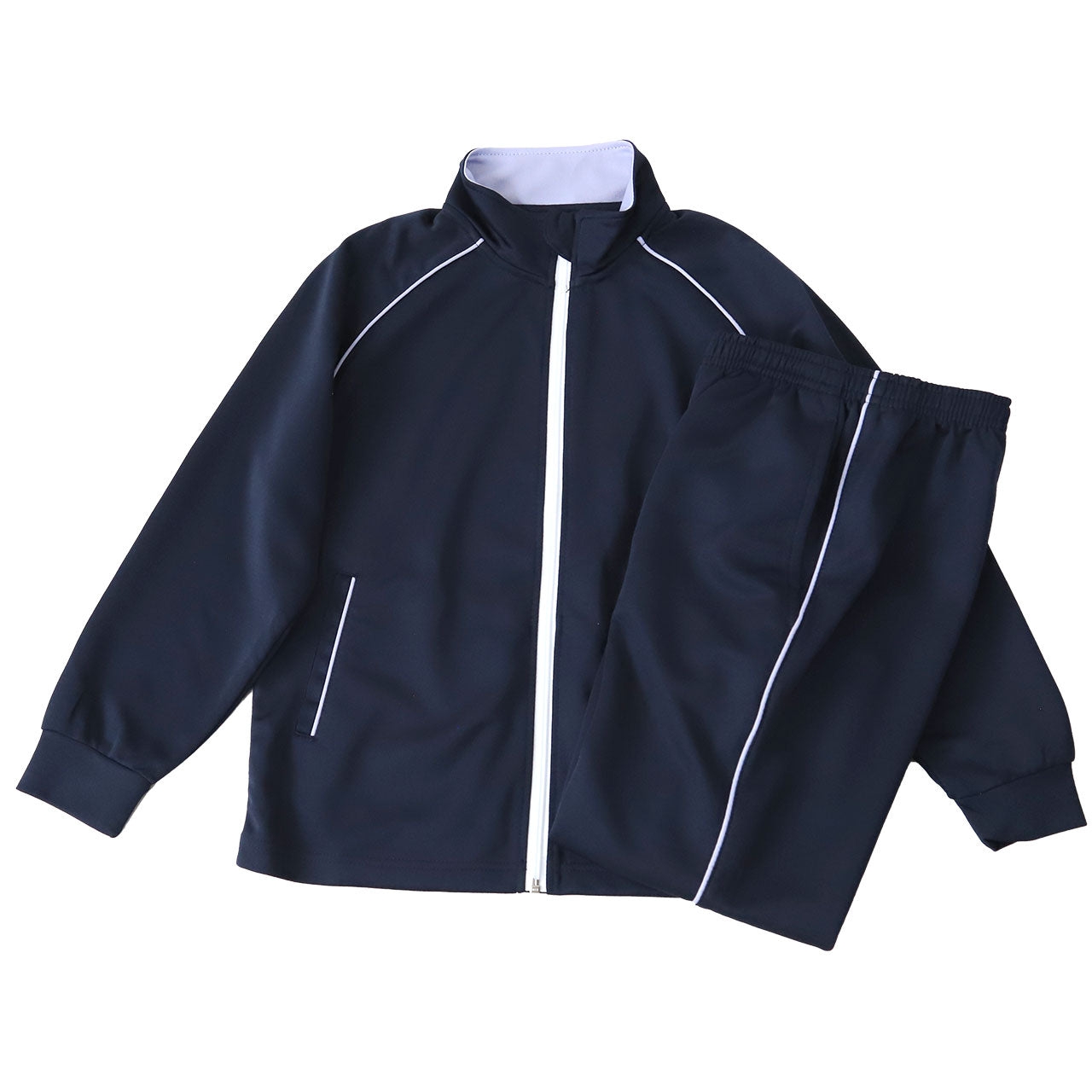 女の子 ジュニア ジャージ 上下セット セットアップ 130cm~160cm セット キッズジャージ 長袖 長ズボン 体操服 女子 キッズ 子供 トレーニングウェア スポーツ (在庫限り)