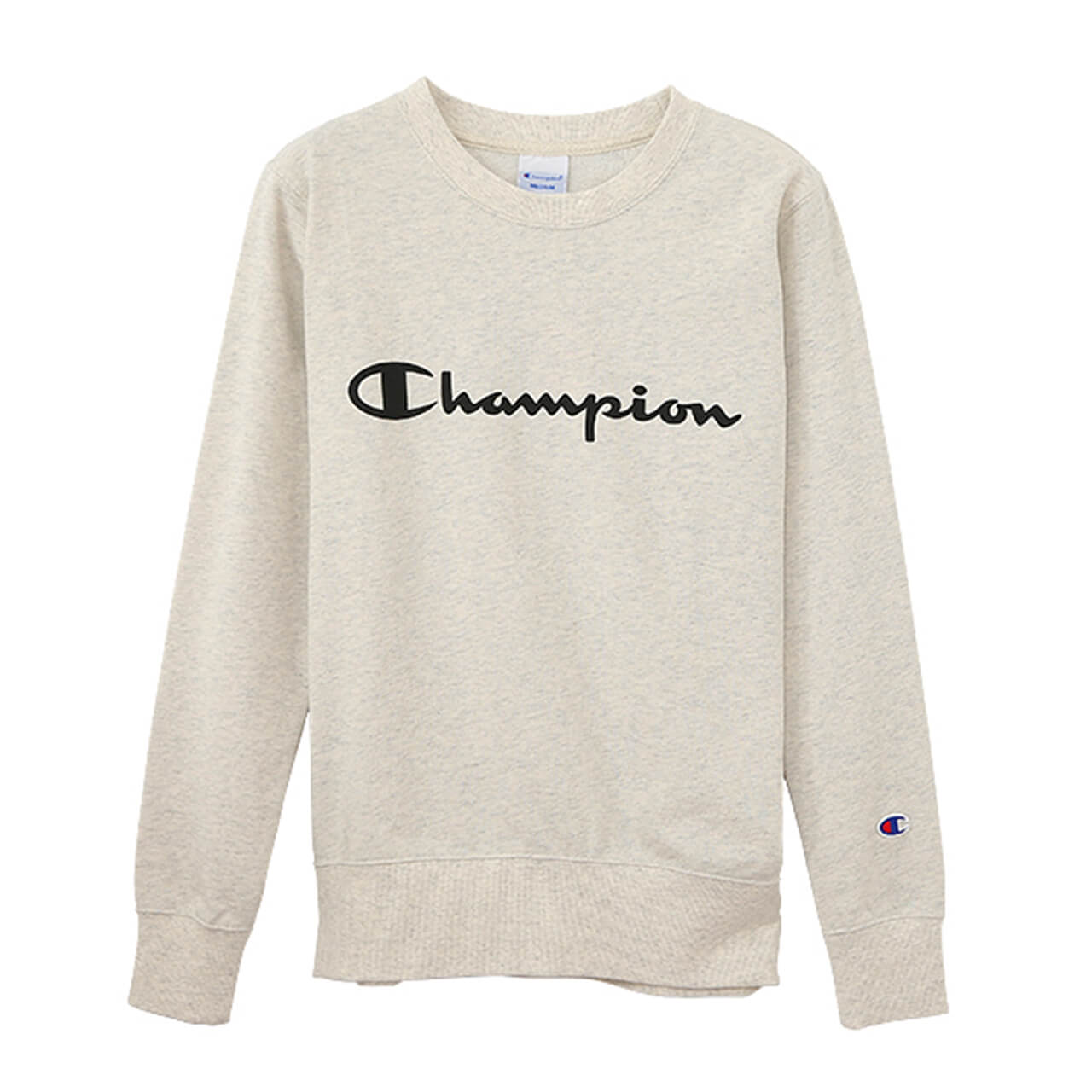チャンピオン レディース トレーナー 長袖 スウェットシャツ M・L (Champion ブランド ロゴプリント 婦人 女性 トップス スウェット UV加工) (在庫限り)