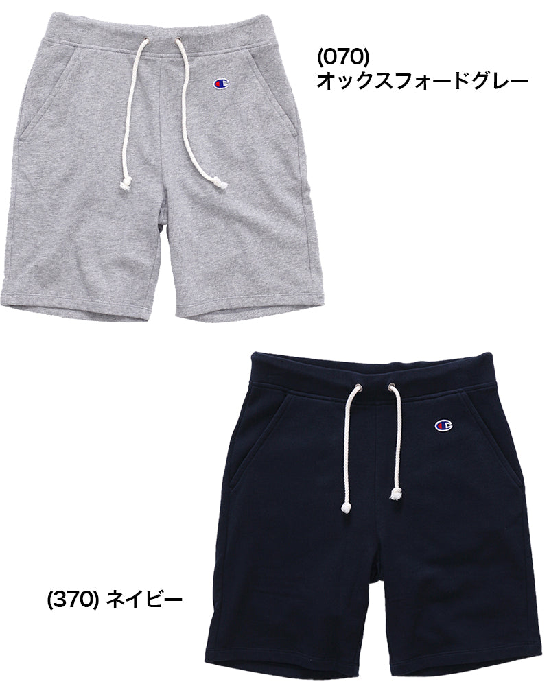 Champion レディース スウェットショートパンツ M・L (チャンピオン ロゴ ハーフ) (在庫限り)
