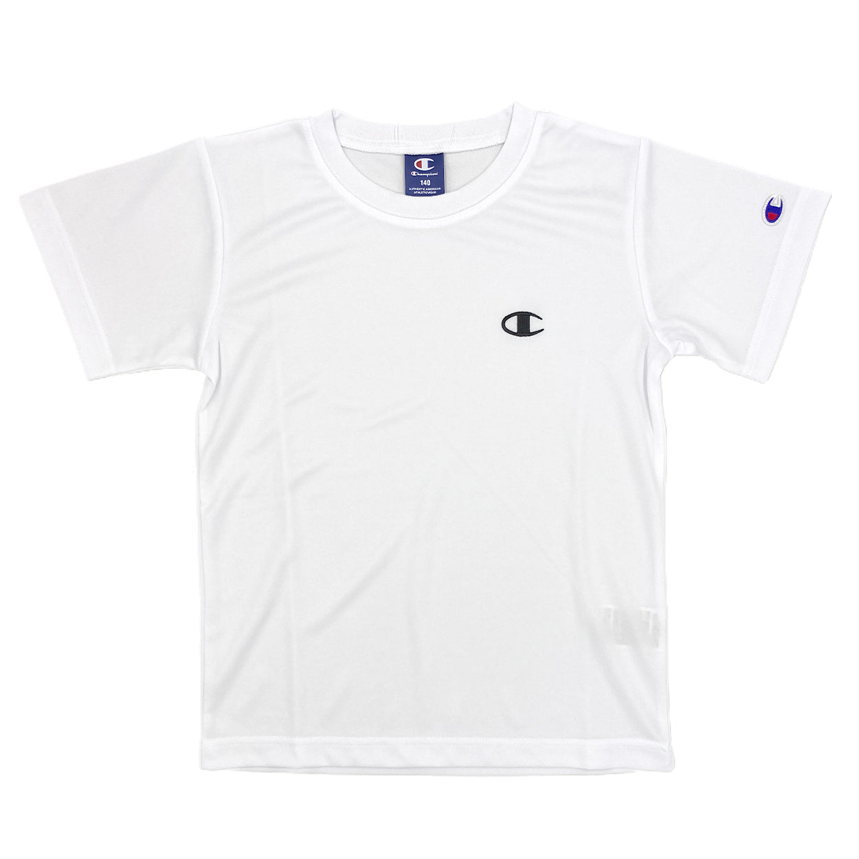 チャンピオン キッズ Tシャツ 速乾 半袖 子供 スポーツ 100cm~170cm (champion 100 110 120 130 140 150 160 170 子供服 男の子 女の子 トップス ジュニア)