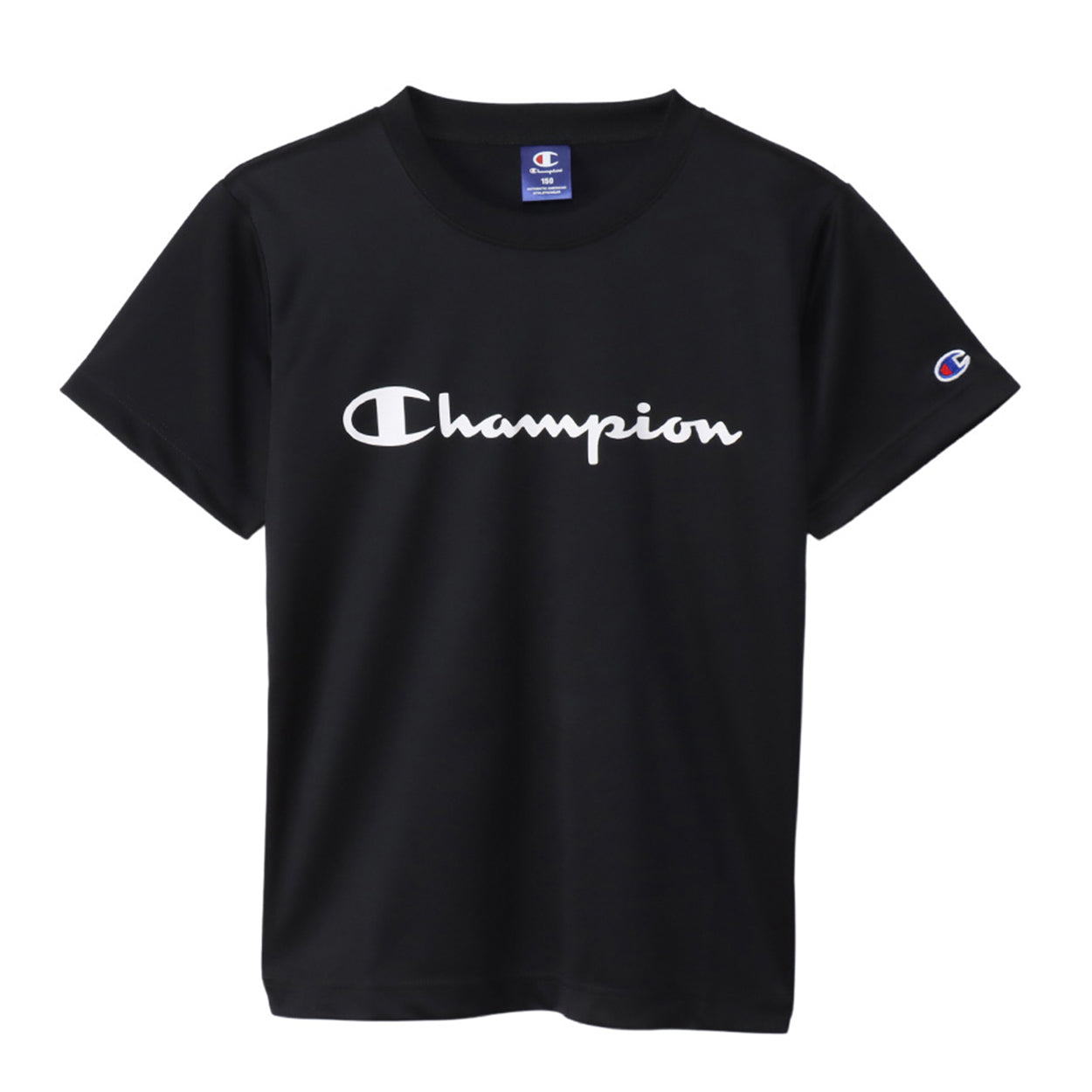 チャンピオン キッズ Tシャツ 速乾 半袖 子供 スポーツ 100cm~170cm (champion 100 110 120 130 140 150 160 170 子供服 男の子 女の子 トップス ジュニア)
