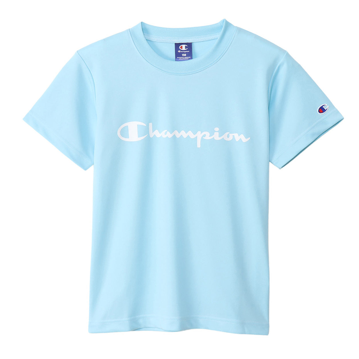 チャンピオン キッズ Tシャツ 速乾 半袖 子供 スポーツ 100cm~170cm (champion 100 110 120 130 140 150 160 170 子供服 男の子 女の子 トップス ジュニア)