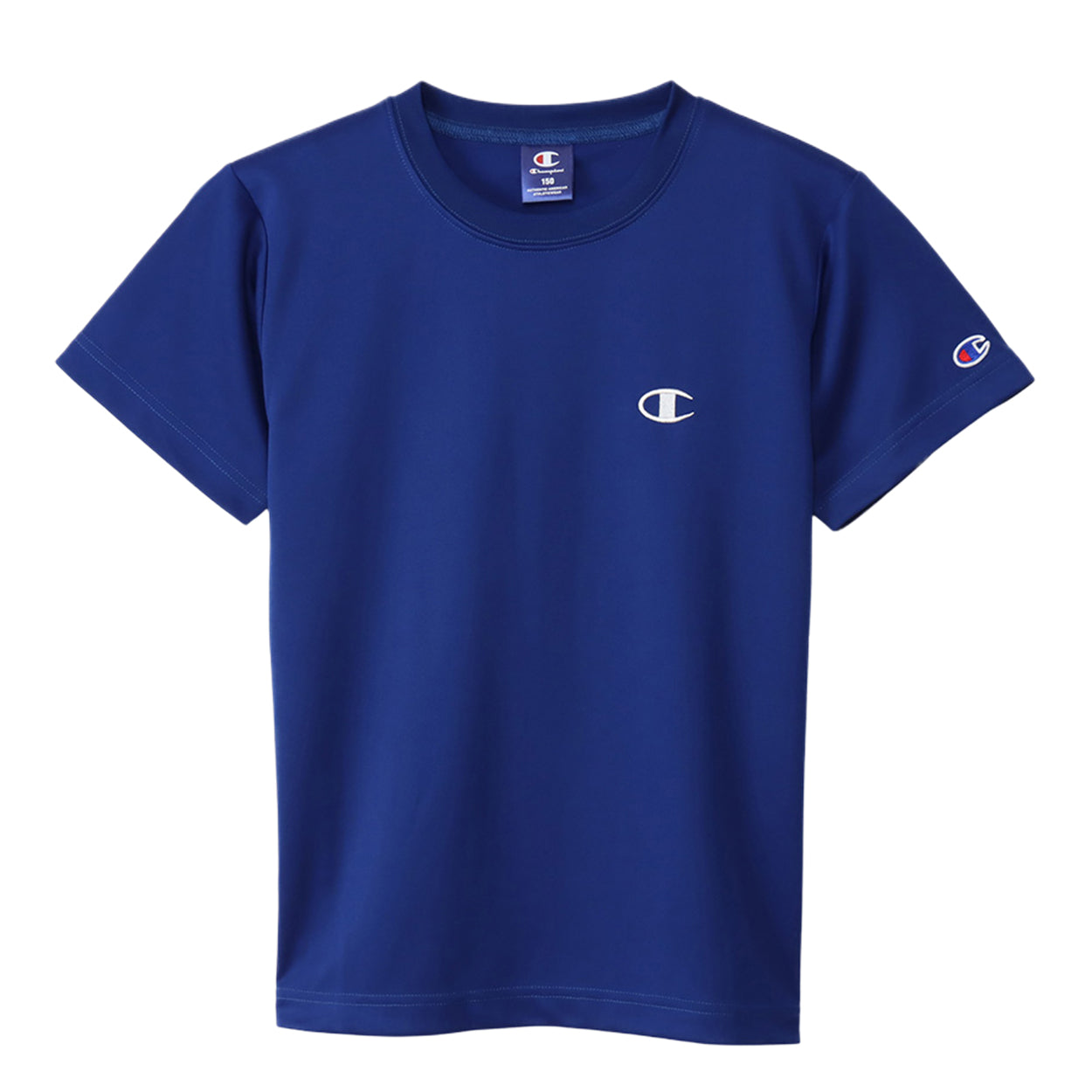 チャンピオン キッズ Tシャツ 速乾 半袖 子供 スポーツ 100cm~170cm (champion 100 110 120 130 140 150 160 170 子供服 男の子 女の子 トップス ジュニア)