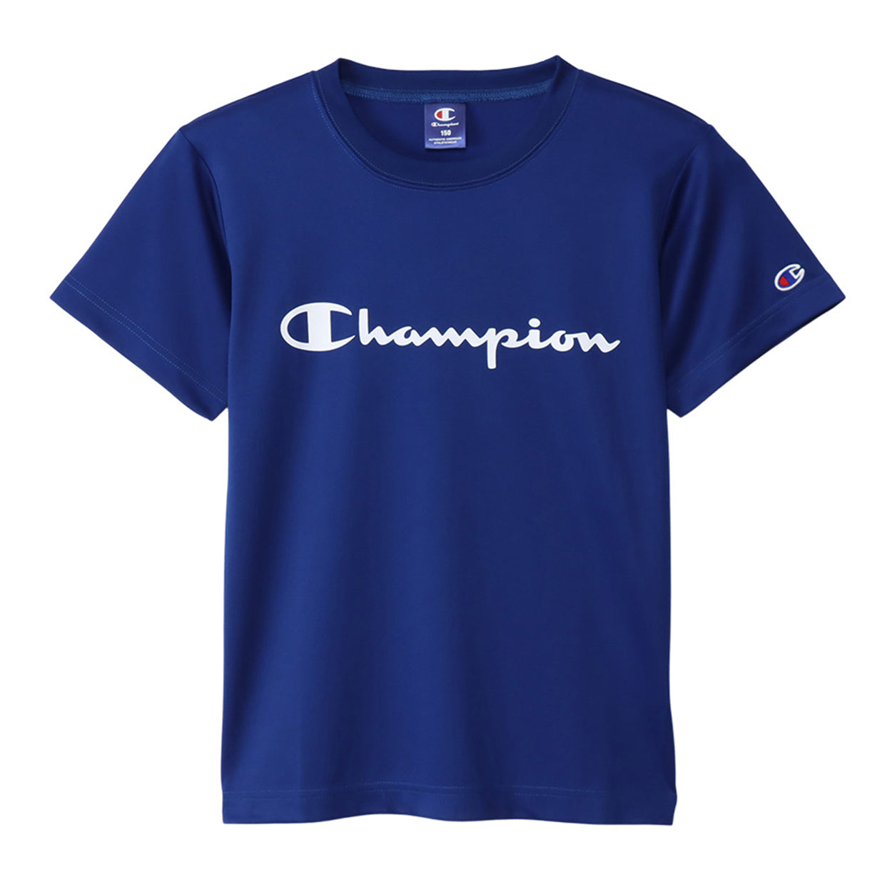 チャンピオン キッズ Tシャツ 速乾 半袖 子供 スポーツ 100cm~170cm (champion 100 110 120 130 140 150 160 170 子供服 男の子 女の子 トップス ジュニア)