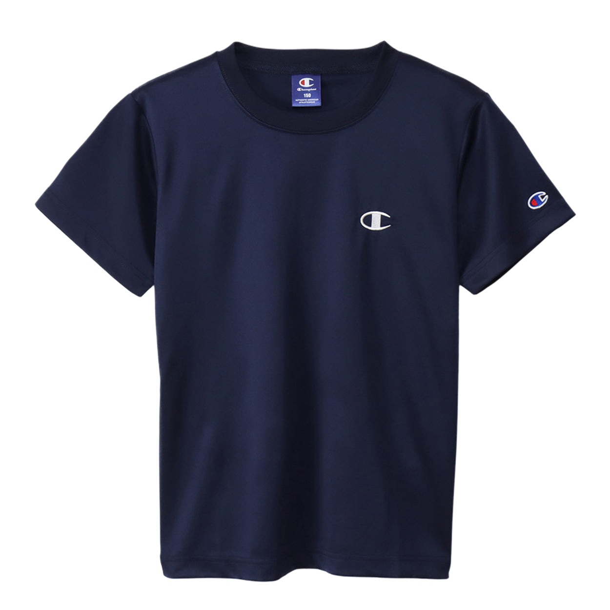 チャンピオン キッズ Tシャツ 速乾 半袖 子供 スポーツ 100cm~170cm (champion 100 110 120 130 140 150 160 170 子供服 男の子 女の子 トップス ジュニア)