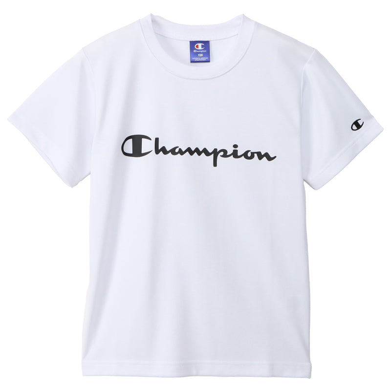 キッズ Tシャツ チャンピオン 110cm~160cm 半袖 シャツ tシャツ ジュニア 男の子 女の子 クルーネック 子供 子供服 Champion