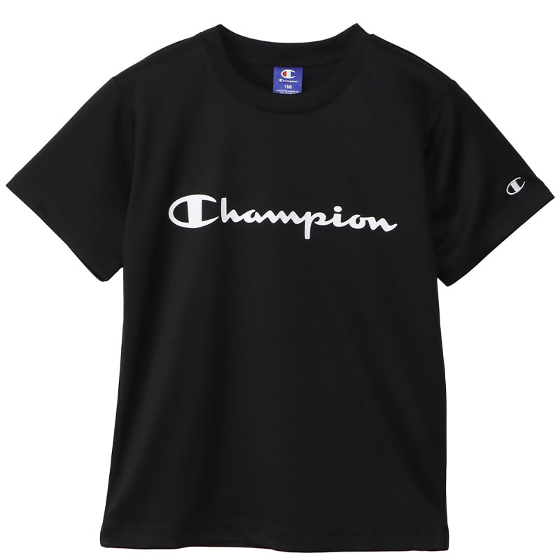 キッズ Tシャツ チャンピオン 110cm~160cm 半袖 シャツ tシャツ ジュニア 男の子 女の子 クルーネック 子供 子供服 Champion