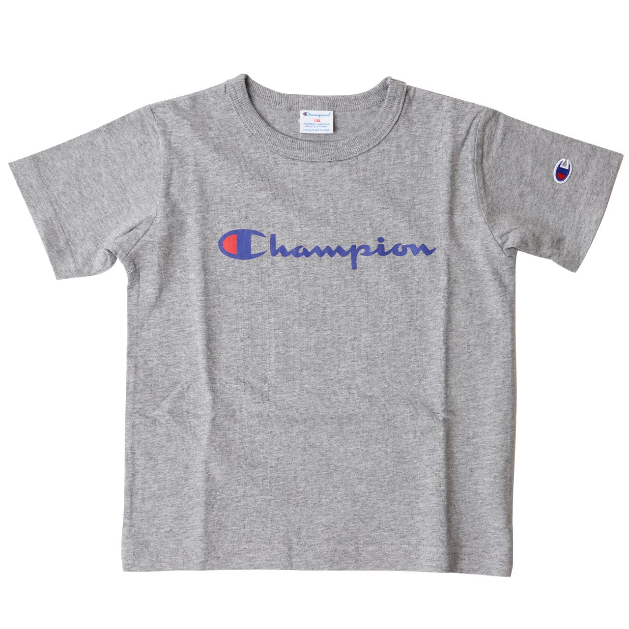 チャンピオン キッズ Tシャツ 90cm~140cm tシャツ 子供服 半袖 子供 男の子 女の子 Champion シャツ トップス こども服 100 110 (在庫限り)