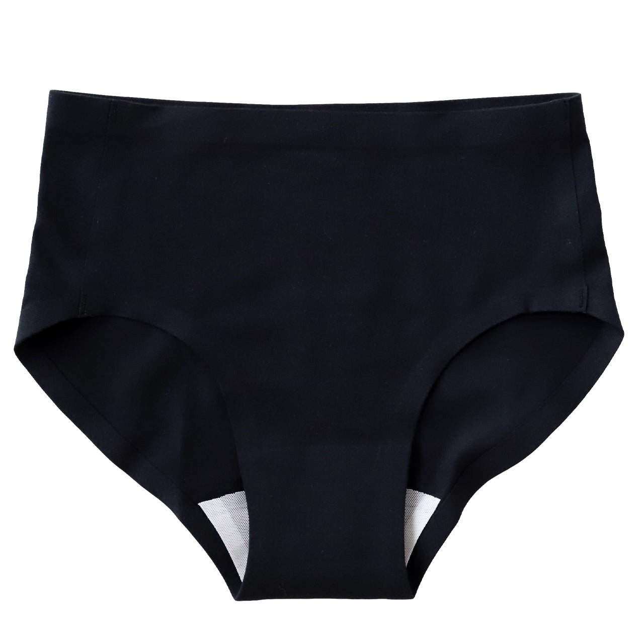サニタリーショーツ ジュニア 昼用 140~160cm (ショーツ サニタリー 羽 黒 シームレス ジュニア用 生理用ショーツ 小学生 中学生 下着 140 150 160)