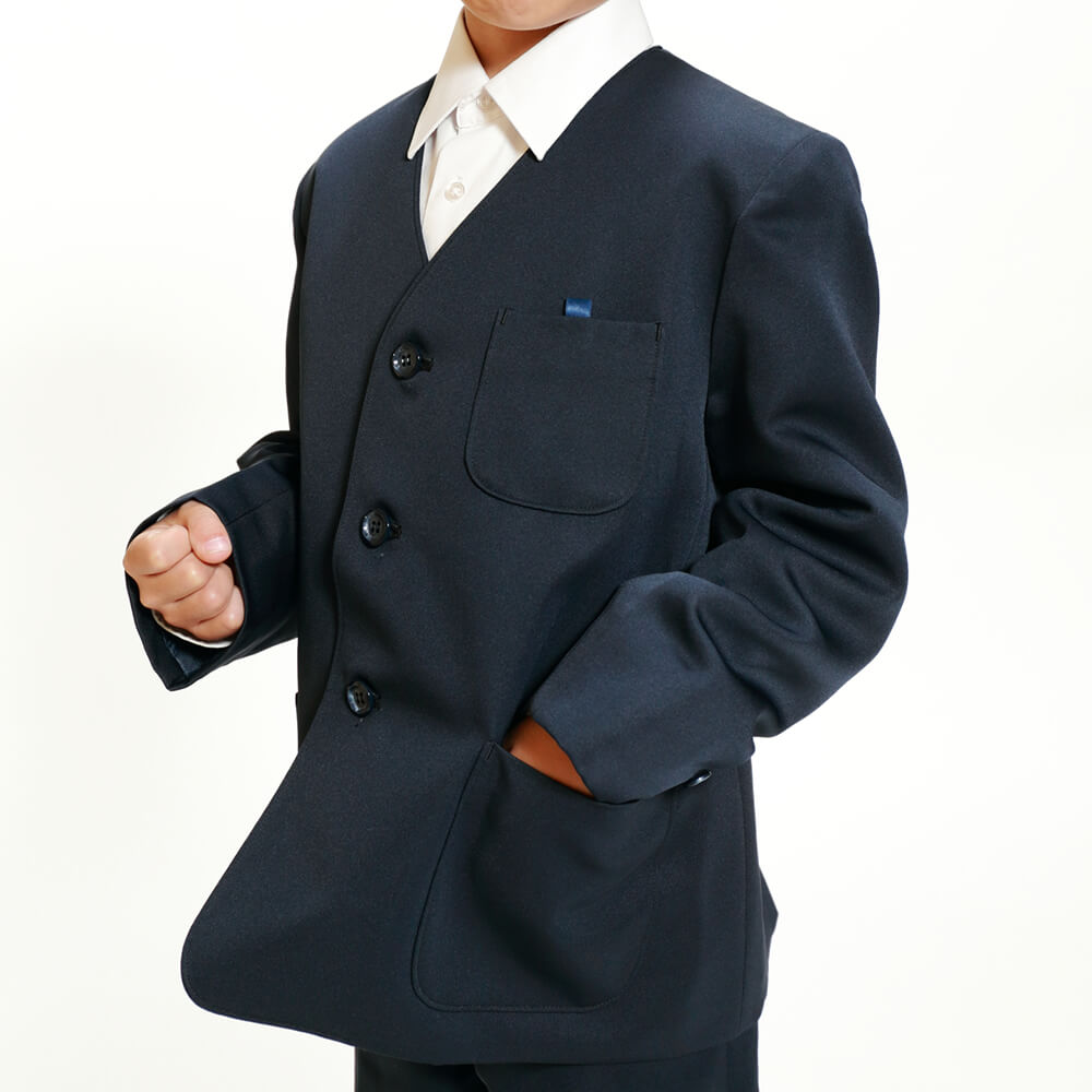 学生服 小学生 制服 上着 男子 女子 シングル型 140cmA~160cmA (鳩サクラ ハトサクラ ハトザクラ 男の子 女の子 男女兼用 上 140cmA 150cmA 160cmA) (送料無料) (取寄せ)