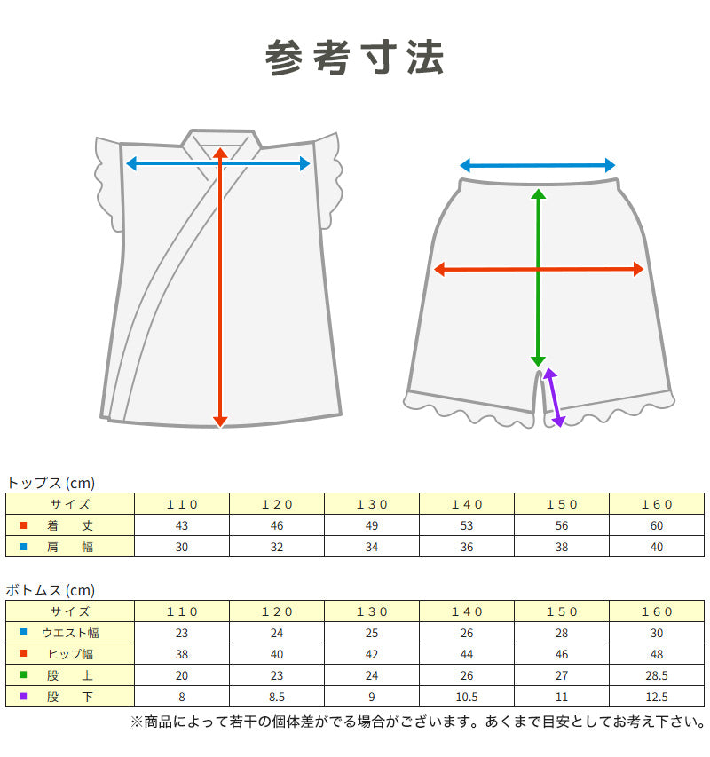甚平 女の子 キッズ フリル 子供 女児 甚兵衛 おしゃれ 接触冷感 セットアップ 涼しい じんべい 110 120 130 140 150 110cm~160cm 部屋着 夏 お祭り 子供服 かわいい (在庫限り)