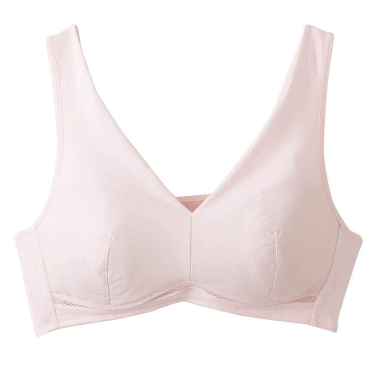 グンゼ クールマジック ノンワイヤーブラ 蒸れない 春 夏 M~LL メッシュ ムレにくい 通気性 吸汗速乾 夏用ブラジャー 楽ちん リラックス インナー 下着 締め付けない GUNZE レディース 快適 (在庫限り)