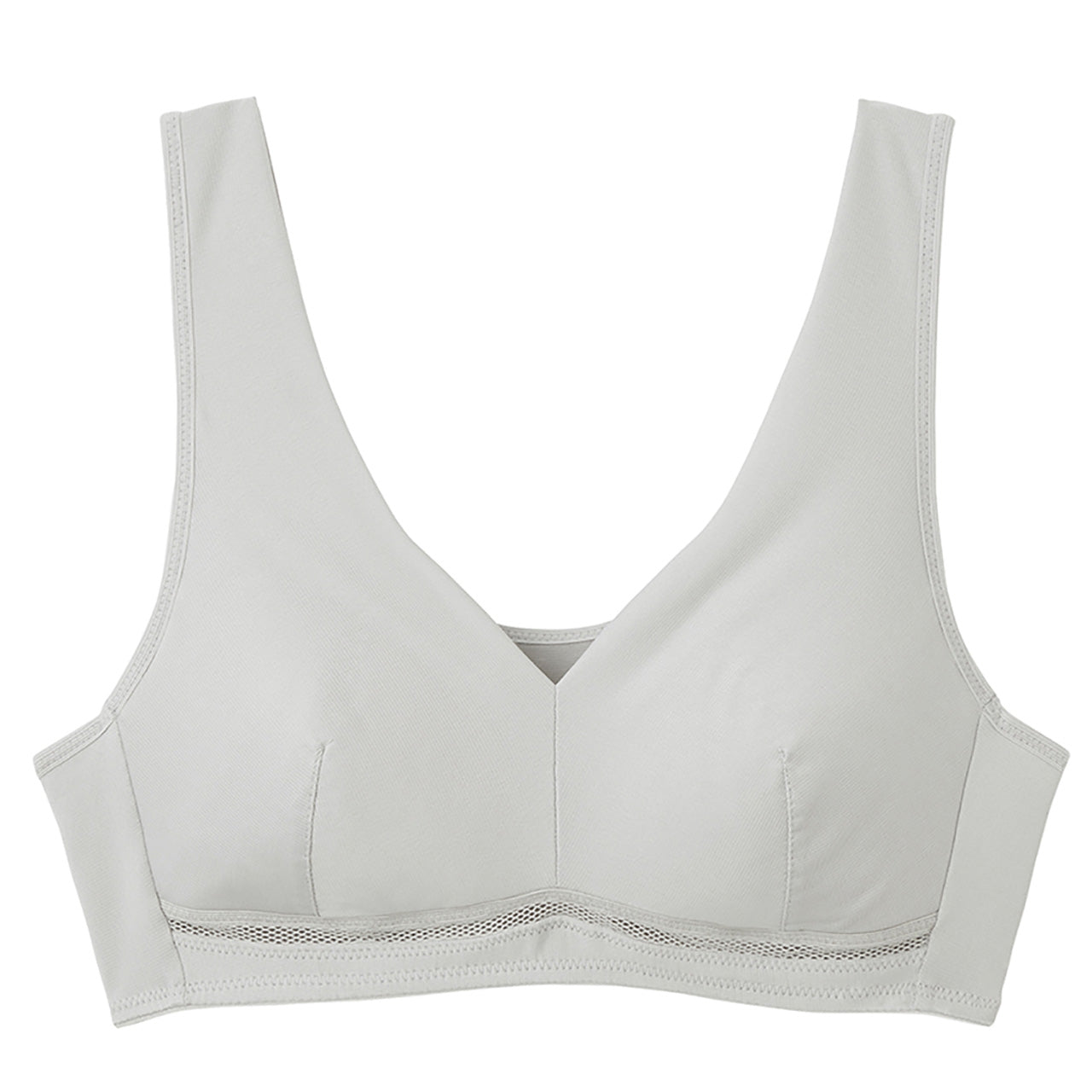 グンゼ クールマジック ノンワイヤーブラ 蒸れない 春 夏 M~LL メッシュ ムレにくい 通気性 吸汗速乾 夏用ブラジャー 楽ちん リラックス インナー 下着 締め付けない GUNZE レディース 快適 (在庫限り)