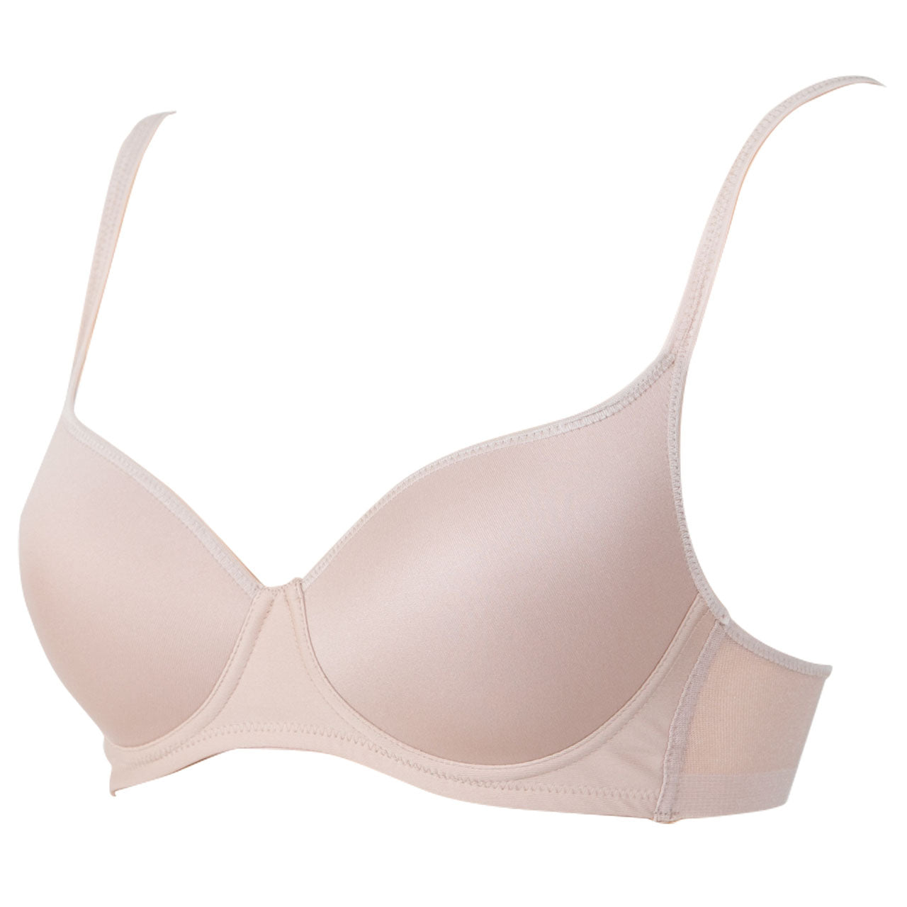 グンゼ 軽ブラ ノンワイヤー ブラジャー レディース モールドカップ 軽い 薄い 速乾 A70~C75 下着 女性 楽 シームレス モールドブラ ひびきにくい 透けにくい インナー (在庫限り)