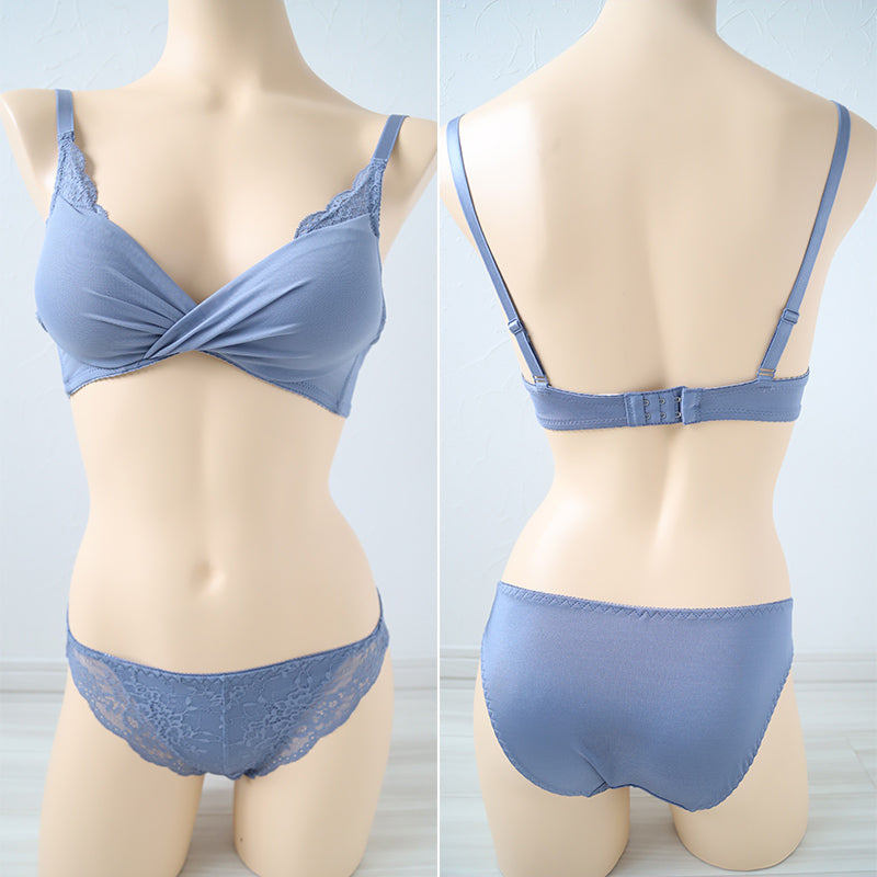 ブラジャー ショーツ セット ノンワイヤー 下着 レディース ブラショーツ 上下セット セットアップ S M L LL シンプル プチプラ かわいい 可愛い