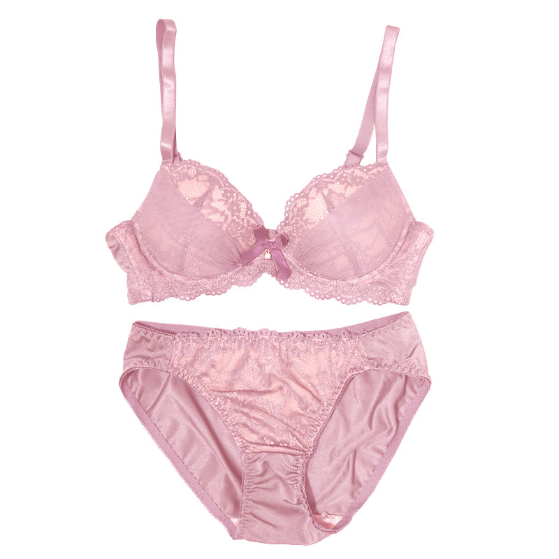 ブラジャー ショーツ セット ノンワイヤー ブラショーツ レディース S M L LL 上下セット ノンワイヤーブラ パンティ レース 可愛い かわいい 下着 インナー