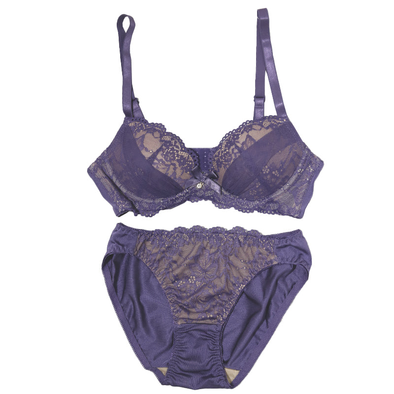 ブラジャー ショーツ セット ノンワイヤー ブラショーツ レディース S M L LL 上下セット ノンワイヤーブラ パンティ レース 可愛い かわいい 下着 インナー