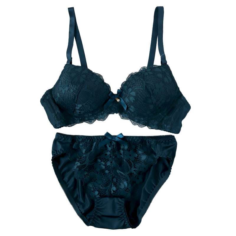 ブラジャー ショーツ セット ノンワイヤー ブラショーツ レディース 大きいサイズ 3L 4L 5L 上下セット ノンワイヤーブラ パンティ レース 可愛い かわいい 下着 インナー