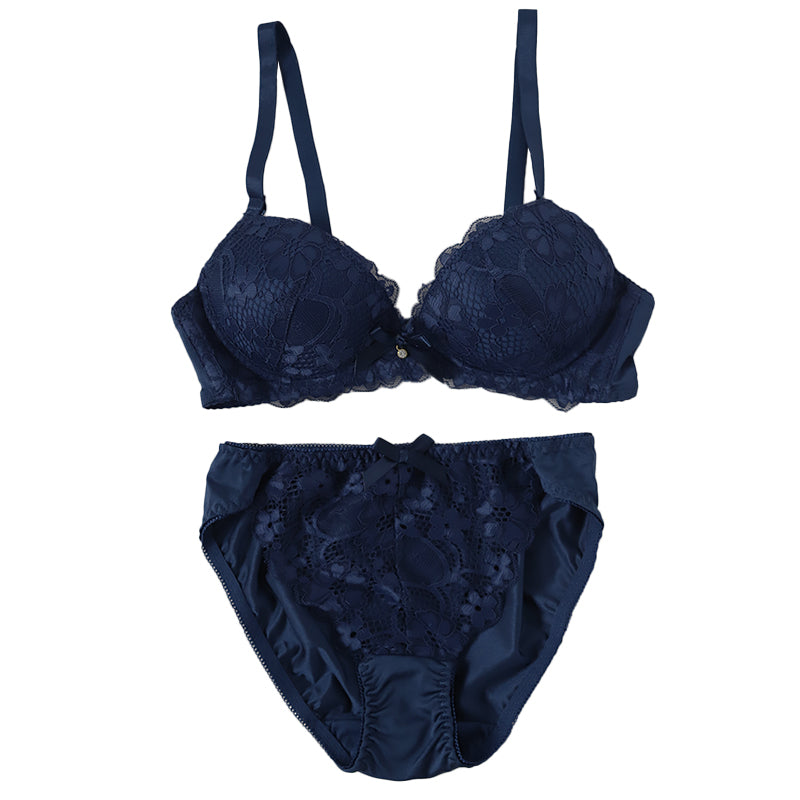 ブラジャー ショーツ セット ノンワイヤー ブラショーツ レディース 大きいサイズ 3L 4L 5L 上下セット ノンワイヤーブラ パンティ レース 可愛い かわいい 下着 インナー