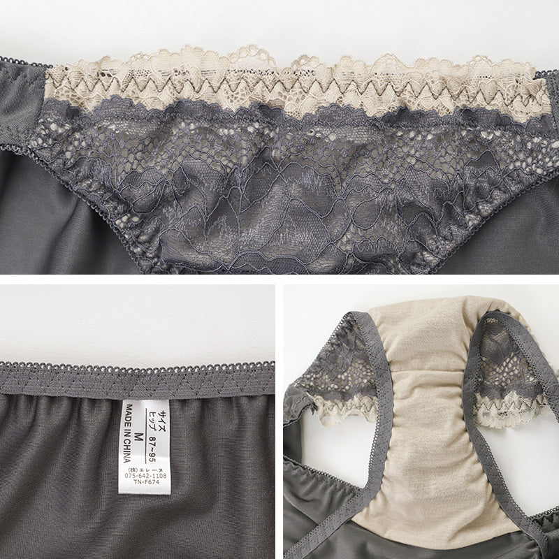 ノンワイヤーブラ ショーツ 上下セット S ~ 5L ブラジャー レディース 下着 セットアップ インナー レース かわいい ワイヤレス 補整下着 痛くない 大きいサイズ 楽ちん