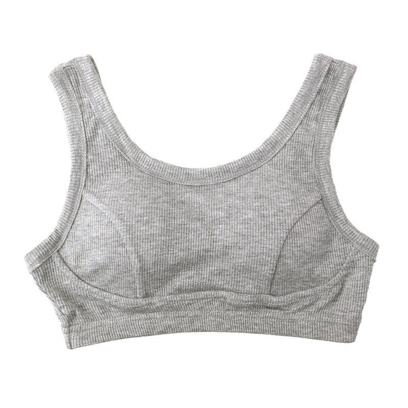 スクール ブラジャー ジュニアブラ 抗菌防臭加工 140~160cm 子供 下着 キッズ 女の子 ガール リブ インナー 可愛い シンプル 透けにくい 小学生 中学生 女子