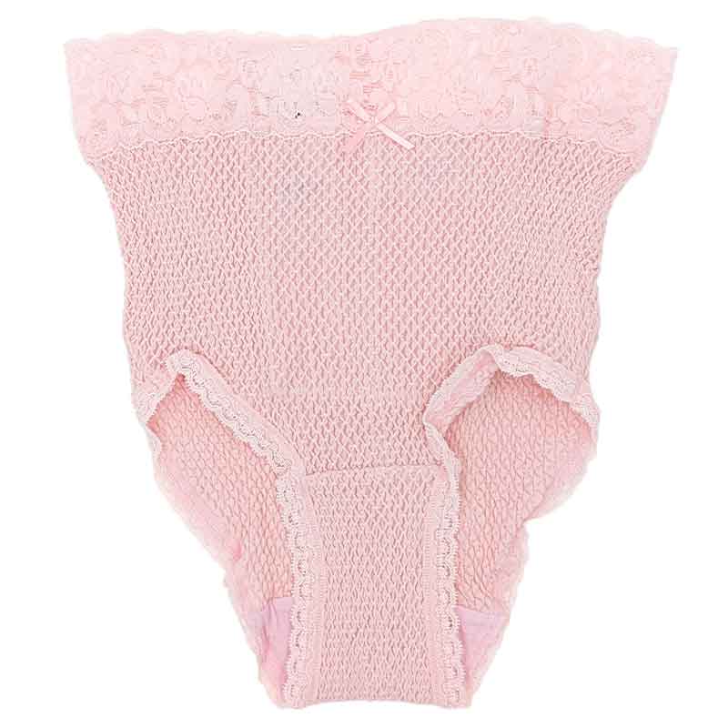 ショーツ レディース レース 綿 深履き M・L お腹すっぽり 伸びる しめつけない コットン 下着 肌着 インナー 女性 婦人 日本製 エトワール おへそまでカバー 深ばき 深め 40代 50代 60代 70代 やわらかい