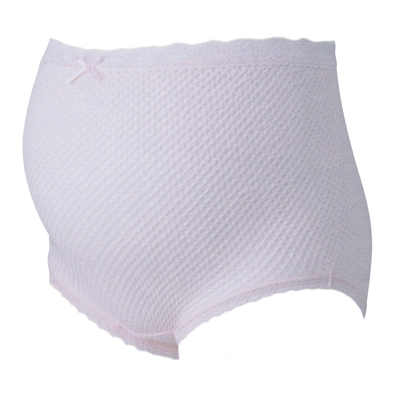 エトワール 841 マタニティ ショーツ レース M-L (綿 コットン 下着 肌着 インナー 日本製 妊婦 マタニティパンツ 冷え防止 伸縮性 敏感肌 鹿の子編み M L) (在庫限り)