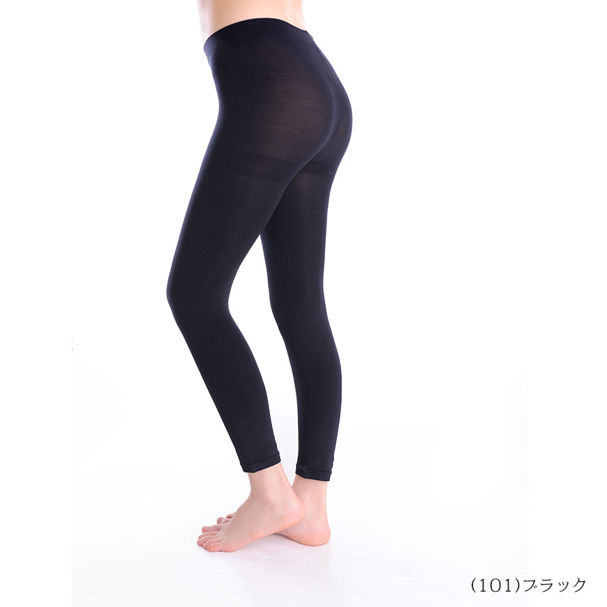 FreeFit ゆったりレギンス 10分丈 5足セット 3L-4L~7L-8L (レディースフリーフィット スパッツ ラージサイズ) (在庫限り)