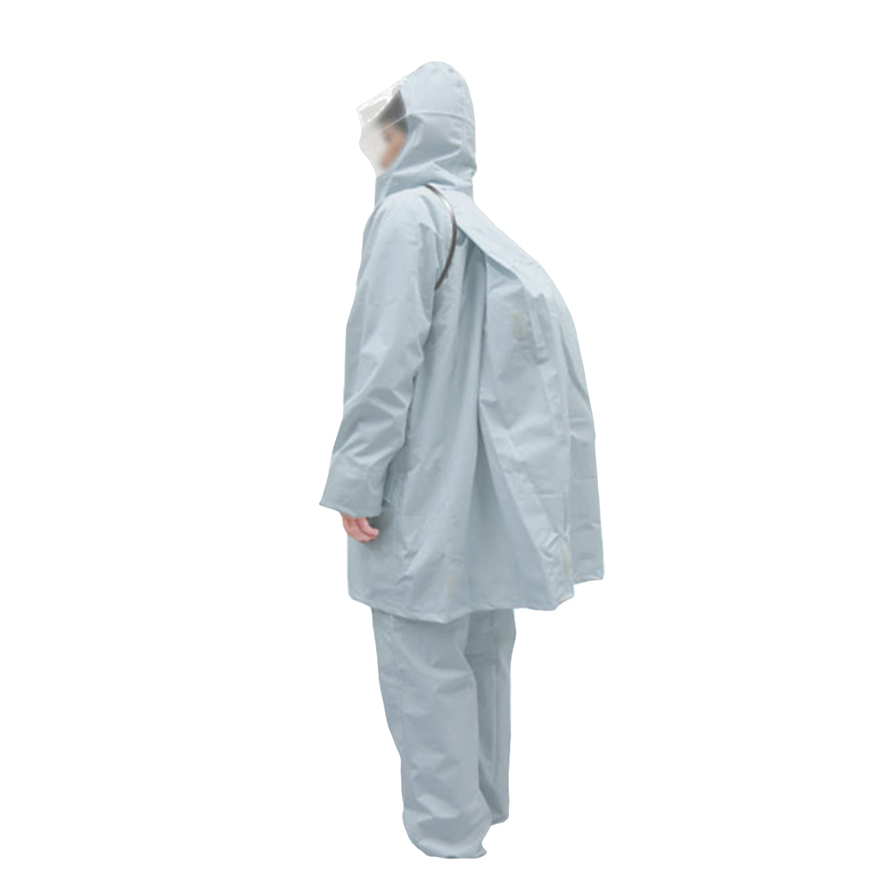 ストレッチスクールバッグスーツ SS~5L (通学用 リュック対応 合羽 カッパ 子供用 雨具 中学校) (送料無料) (取寄せ)
