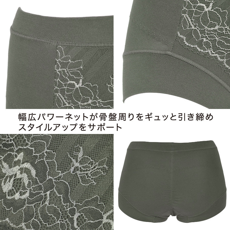 福助 満足 骨盤サポート ショーツ レディース M~LL 婦人 女性 下着 パンツ インナー fukuske (在庫限り)