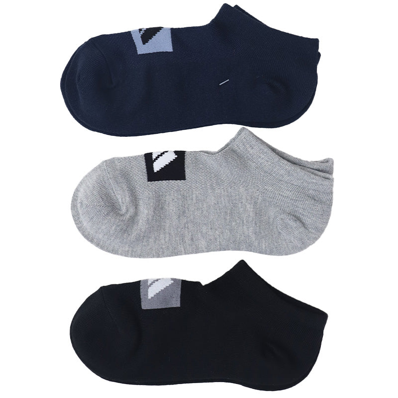 adidas 子供 スニーカーソックス 甲メッシュ 3足組 19-21cm~23-25cm アディダス キッズ ソックス 靴下 くるぶし 男の子 補強 3足組 (在庫限り)