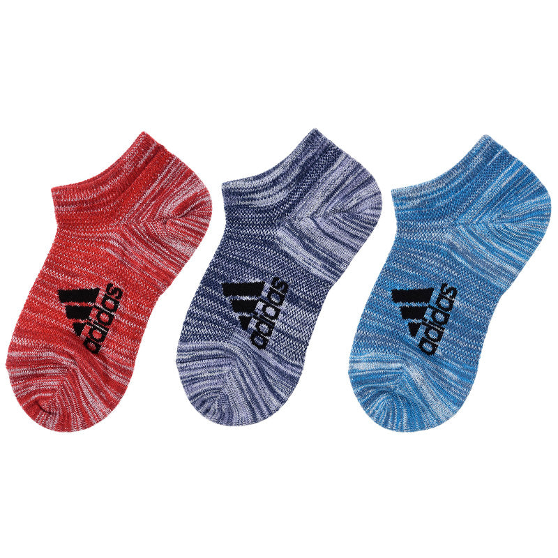 adidas 子供 靴下 メッシュ スニーカーソックス 3足組 19-21cm~23-25cm アディダス キッズ ソックス くるぶし セット 3足組