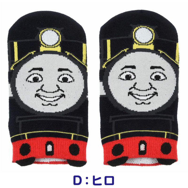 トーマス 靴下 キッズ ソックス 子供 子ども キャラクター 柄 スニーカーソックス 13-19cm 男の子 きかんしゃトーマス 機関車トーマス パーシー ヒロ ニア ディーゼル キャラクターソックス ベビー 福助 (在庫限り)
